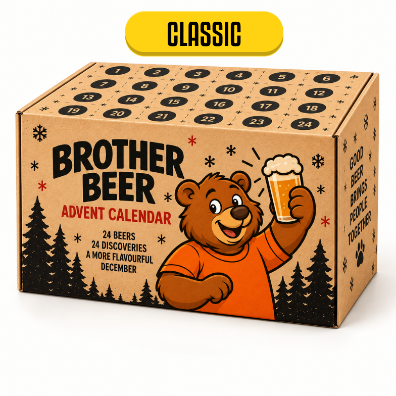 Brother Beer Bier Advent 24 stuks klassikererbier stijlen toegankelijk 