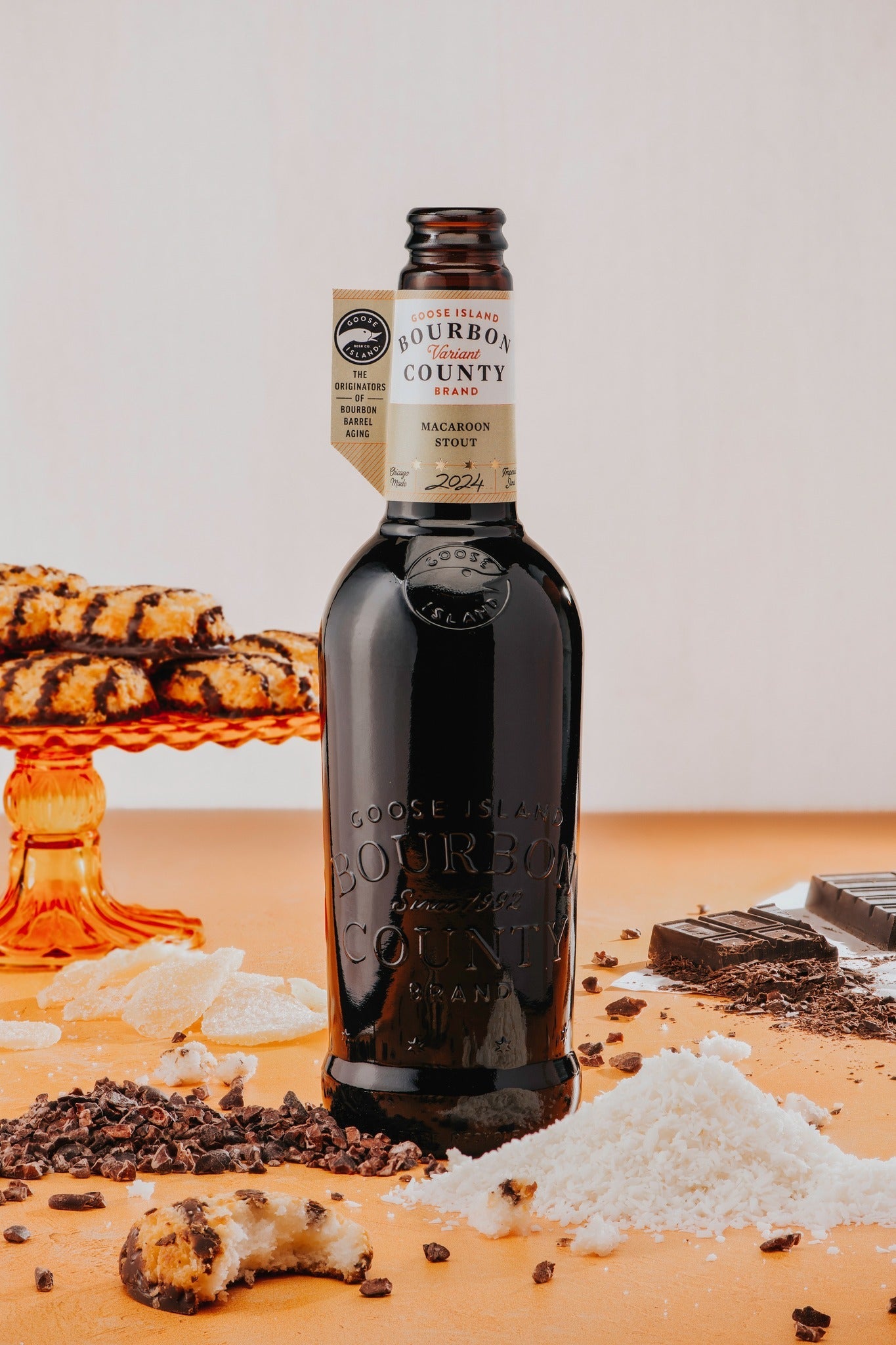 Goose Island Bourbon County Brand Macaroon 2024 | BA Naughty