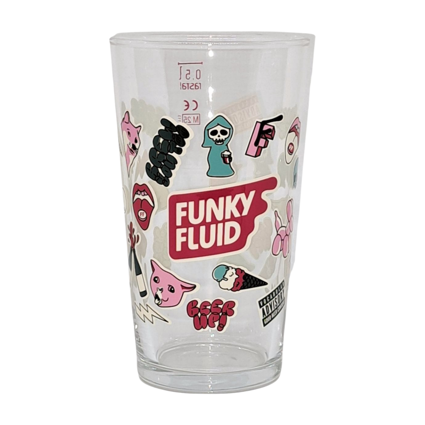 Funky Fluid Conical 2025 50cl | Glass 